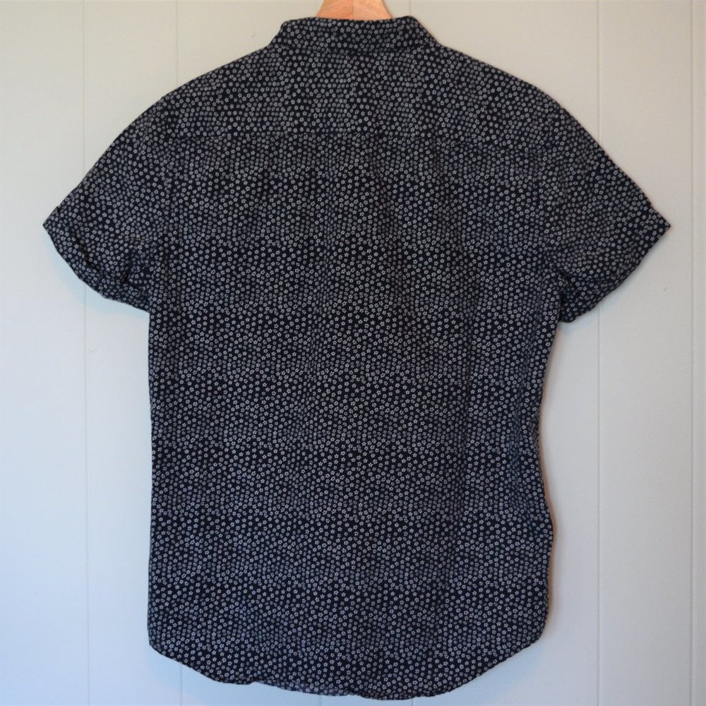 Roll Sleeve Button Front - Picture 6 of 6